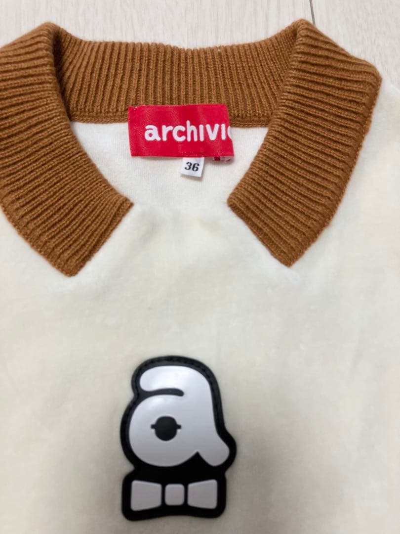 (美品)アルチビオarchivio プルオーバー・ニットスカート サイズ36