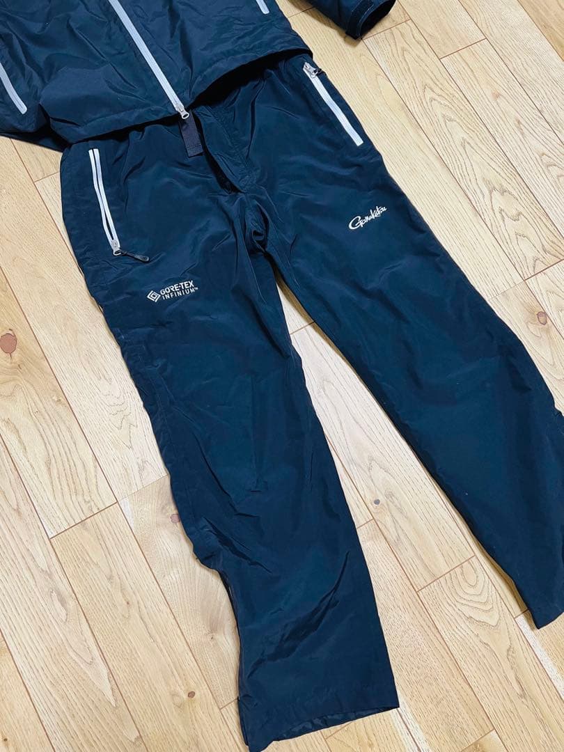 マロンGamakatsu ブラックワークス　レインスーツ　Mサイズ