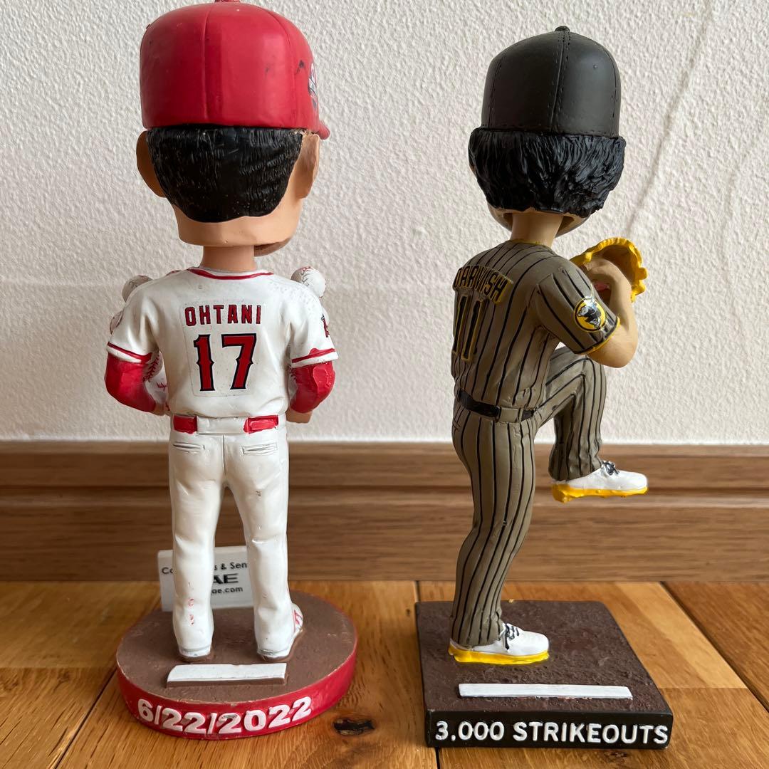 大谷翔平・ダルビッシュ有 ボブルヘッド