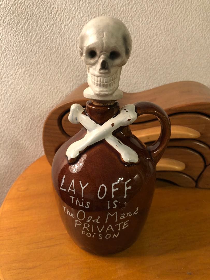 ビンテージ　50s スカル　髑髏　骸骨　ミッドセンチュリー　ネイバーフッド　死神