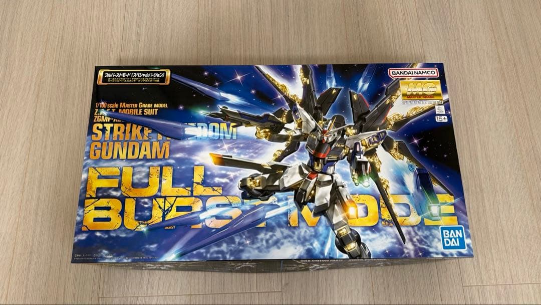 ＭＧ 1/100 ストライクフリーダムガンダム フルバーストモ