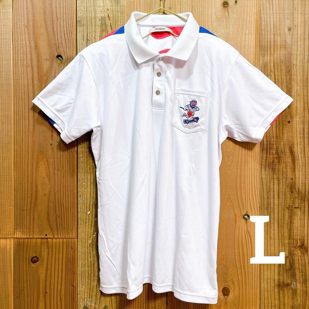 Russelunoラッセルノ ポケット ポロシャツ ルチャマスク ゴルフウェア