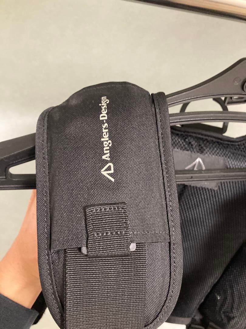 Anglers Design ブラック ライフジャケット