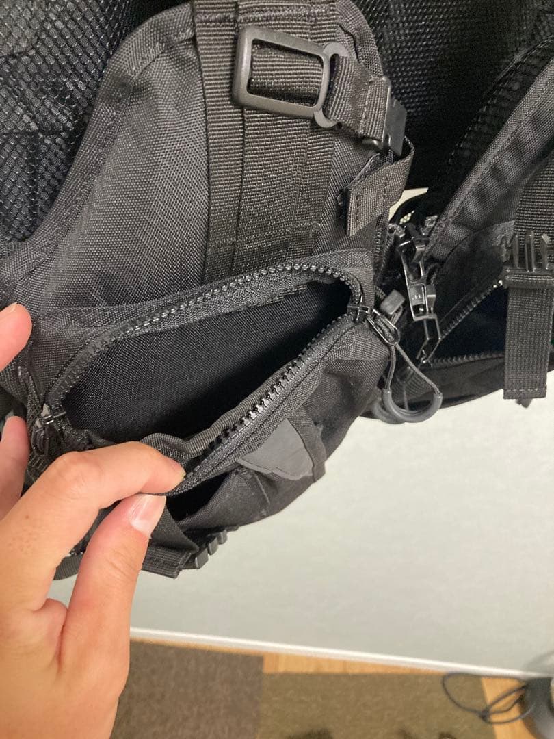 Anglers Design ブラック ライフジャケット