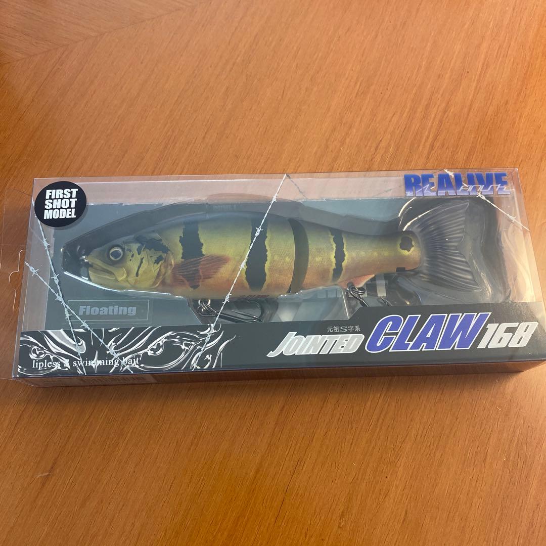 釣りフェス　限定　ガンクラフト ジョインテッドクロー168 リアルピーコック