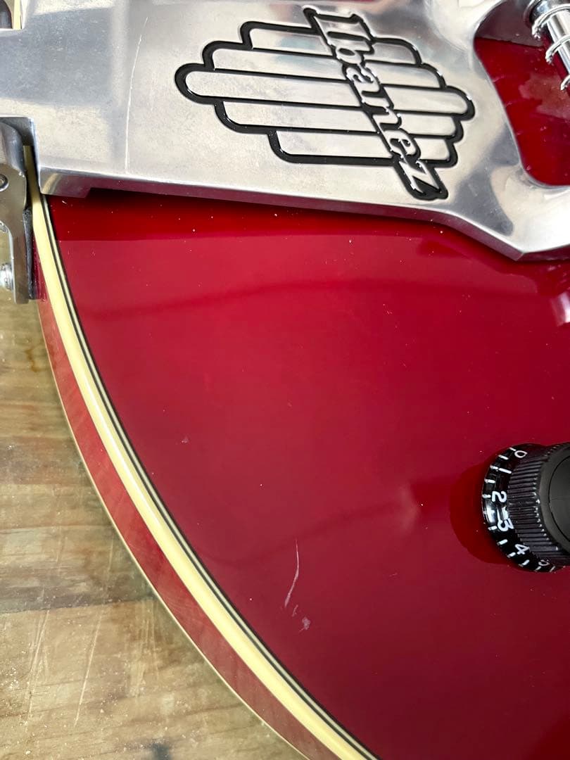 Ibanez トレモロ付きフルアコ　AFS75T-TRD-12-05