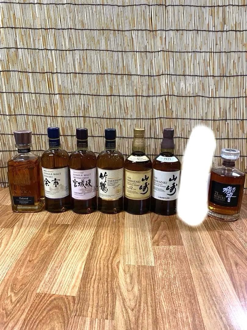 ウィスキーまとめ売り　専用化粧箱入り