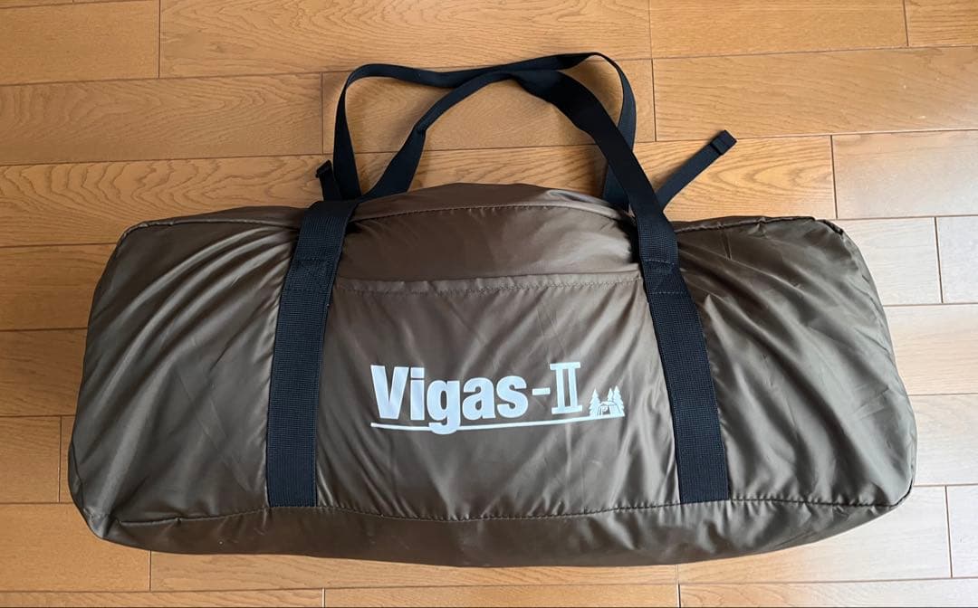 ogawa（オガワ）ヴィガスII＋（別メーカー）ポール＆ロープ＆グランドシート