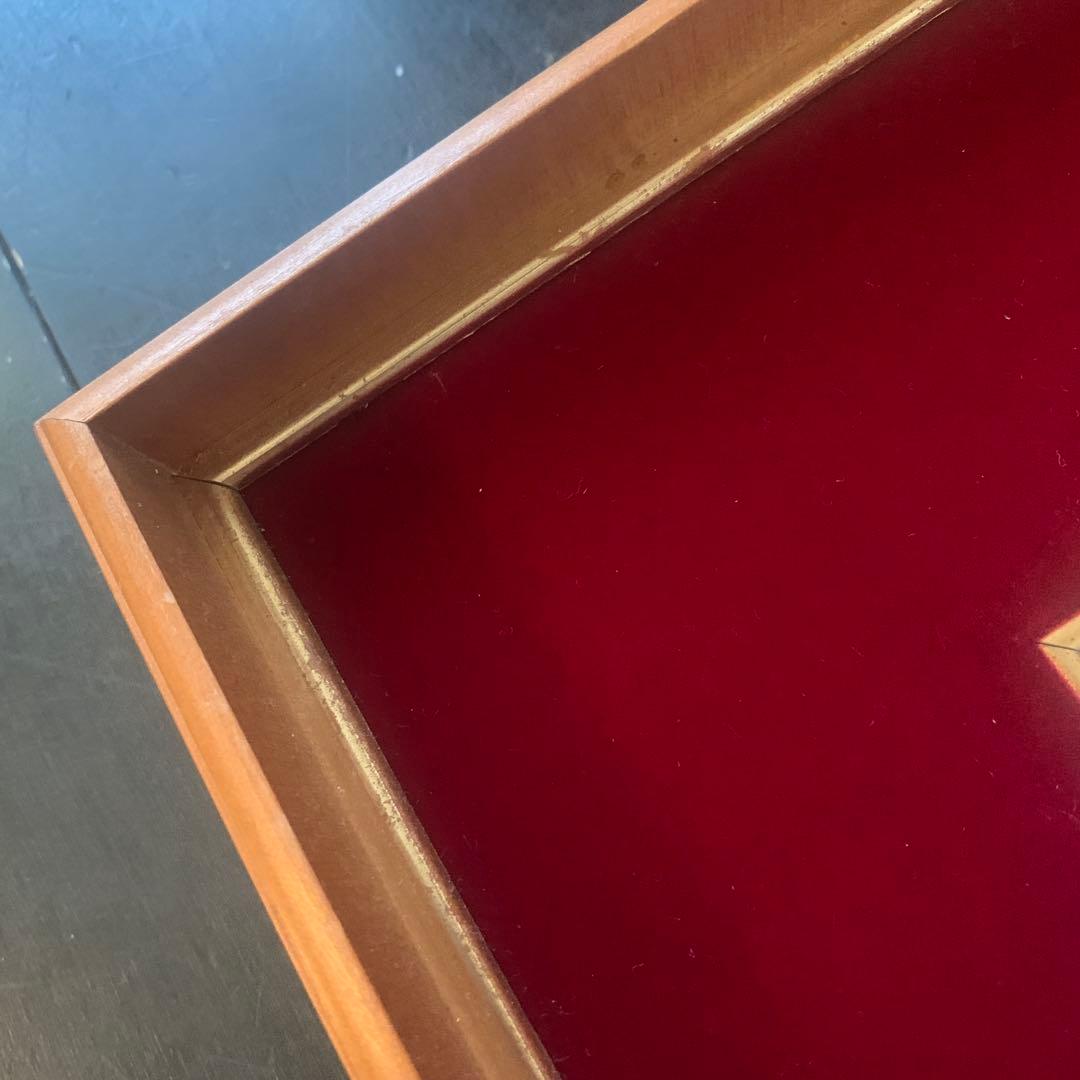 【希少】　岩尾對山窯　有田焼　陶板画7枚　専用額付きセット　干支　花絵　レトロ