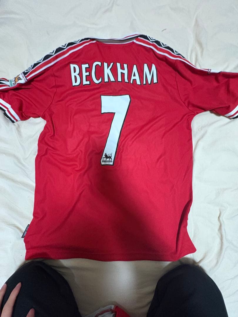 サッカーシャツ半袖 マンチェスターユナイテッド ベッカム