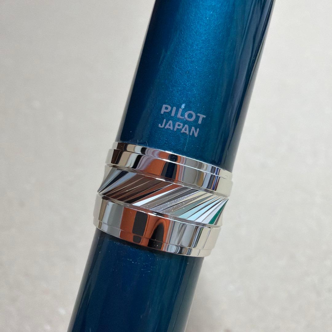 新品 パイロット カスタム ヘリテイジ CR ボールペン ターコイズブルー 箱付