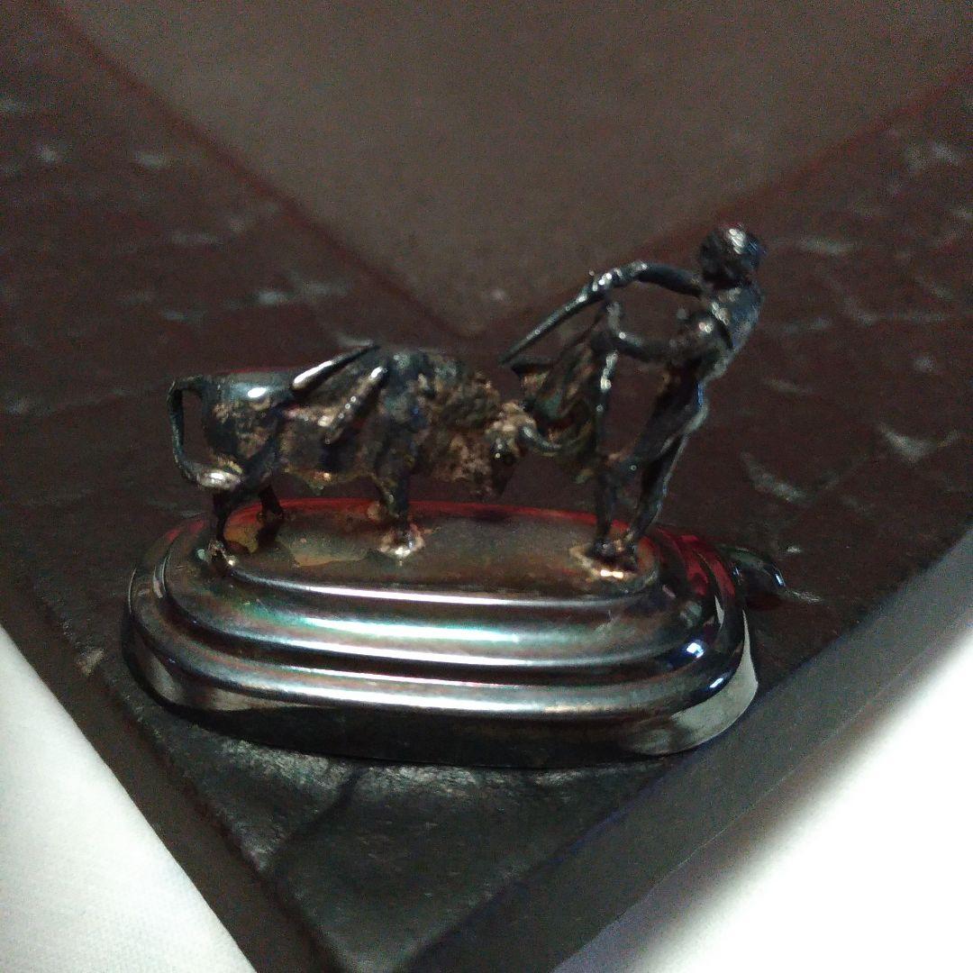 Pedro Duran。ペドロデュラン。シルバー製。銀製。置物。スペイン。黒ずみ