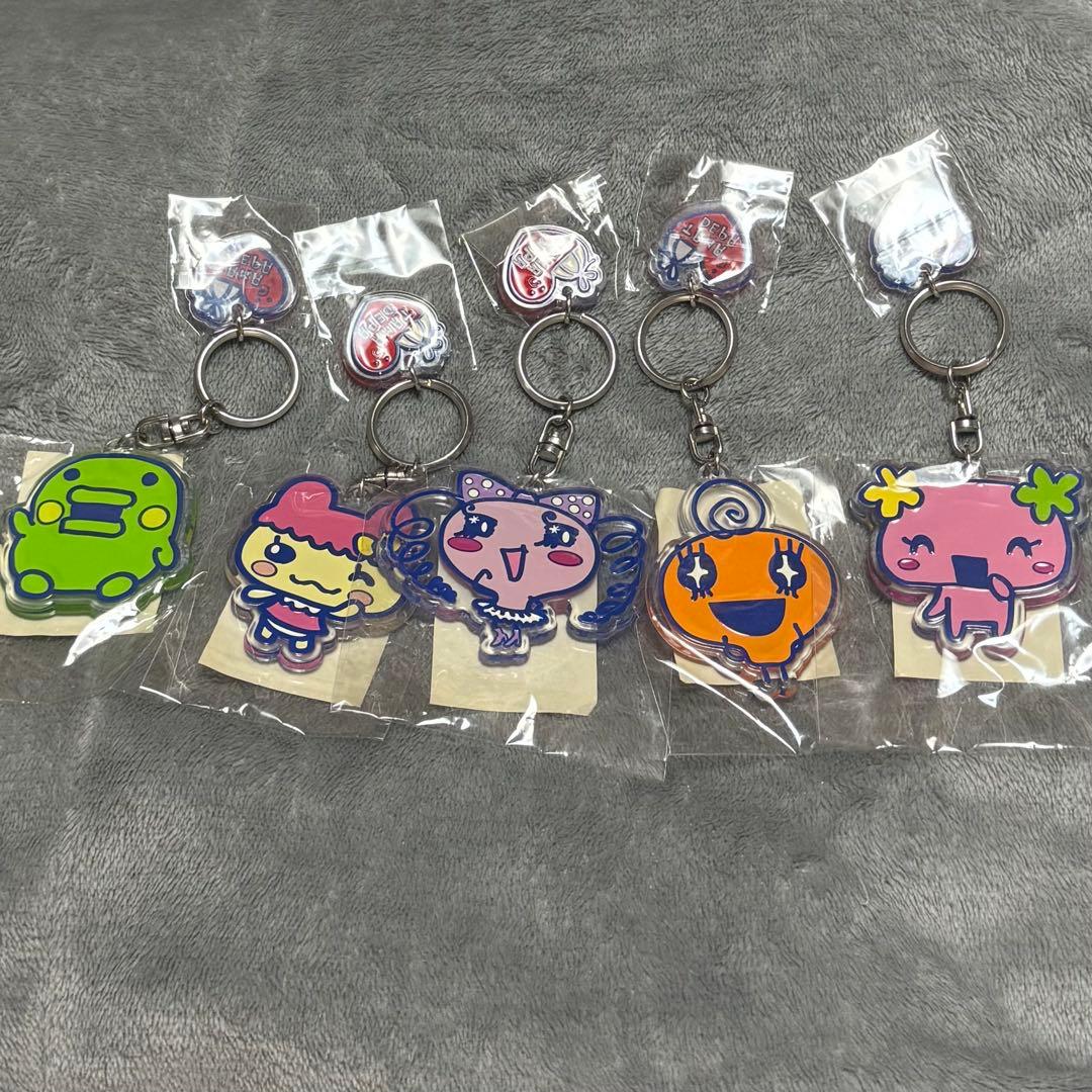 たまごっち クリアキーリング たまデパ セット キーホルダー アクキー