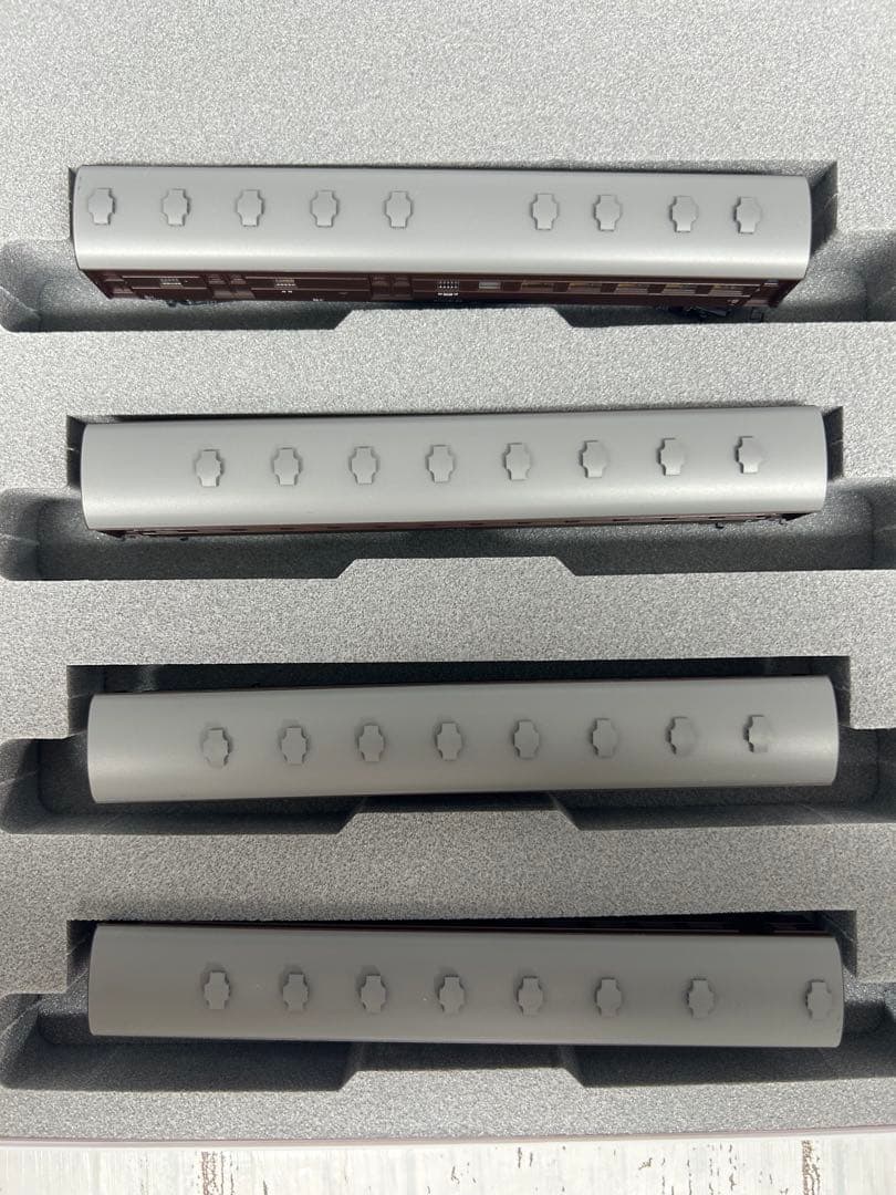 KATO 10-1370 オハ61系 客車 4両セット ブラウン Nゲージ