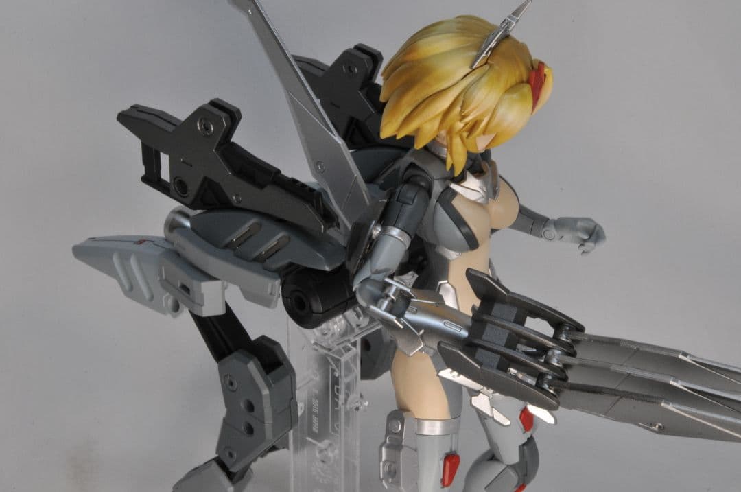 【30MS】バンダイ　アルカ=カルティー　ミリタリーテイスト　全塗装完成品