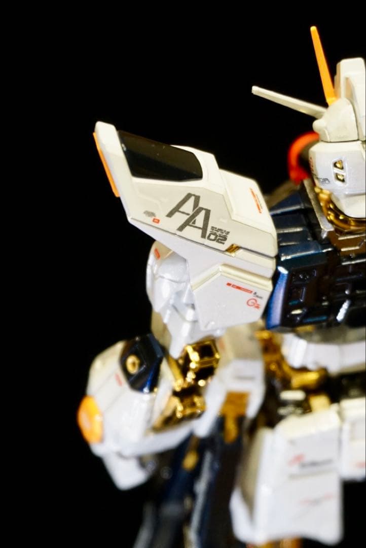 ※正月特価　全塗装RGストライクフリーダム　チタニウムフィニッシュ　ガンプラ