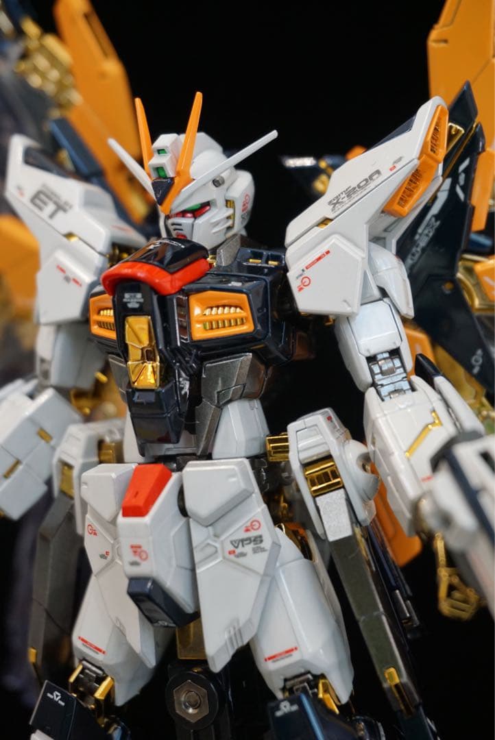 ※正月特価　全塗装RGストライクフリーダム　チタニウムフィニッシュ　ガンプラ