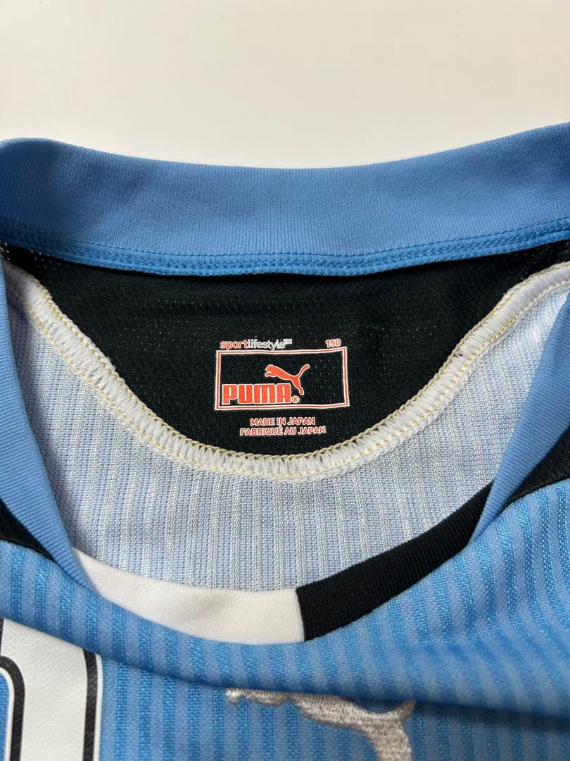 川崎フロンターレ　Puma サッカーシャツ　稲本潤一　サイン入り　150サイズ