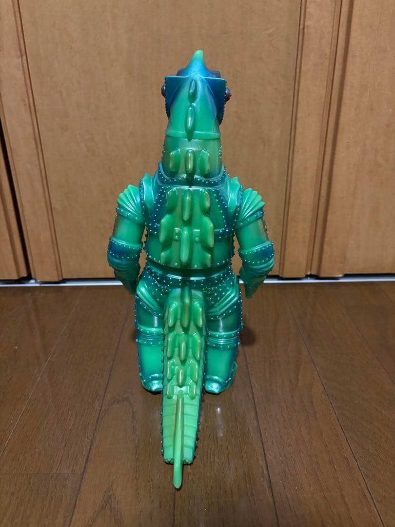 マルサン　メカゴジラ　グリーン蓄光青メタリック