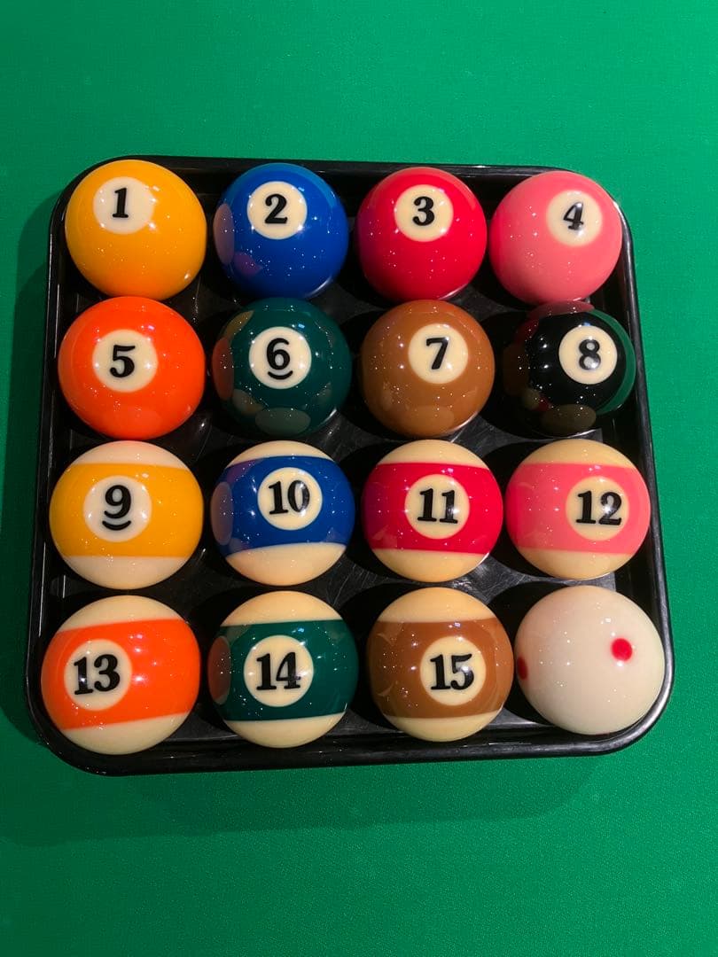 アラミス　ビリヤードボール 16個セット ケース付