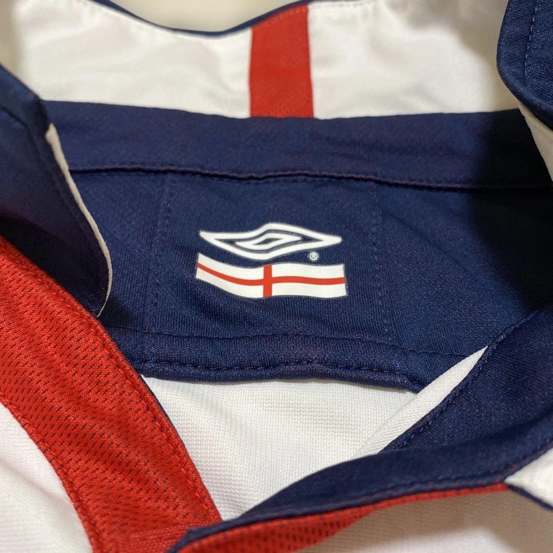 アンブロ　イングランド　長袖　ゲーム　シャツ　レプリカ　ユニフォーム　ジャージ