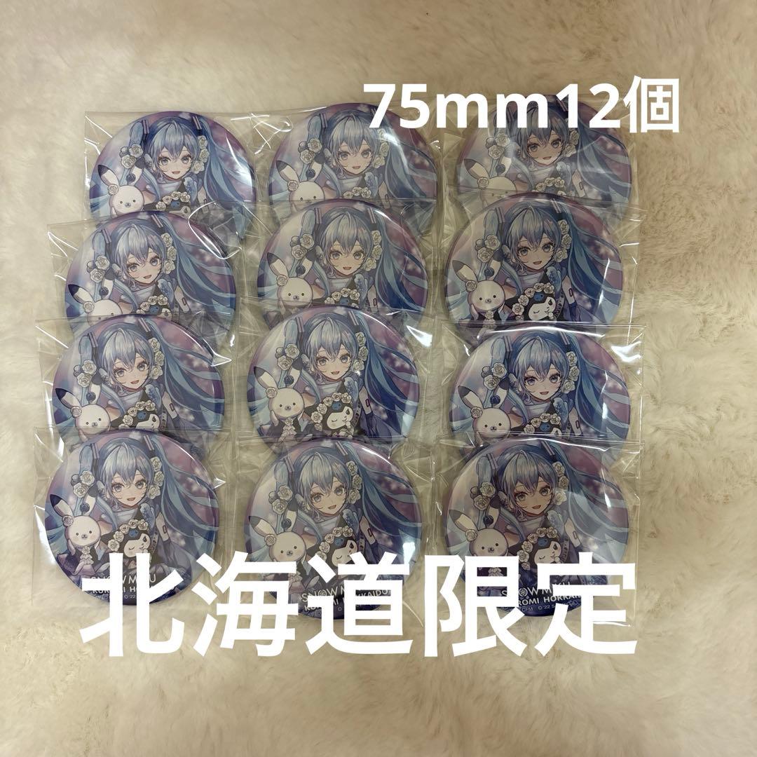 初音ミク 雪ミク 缶バッジ