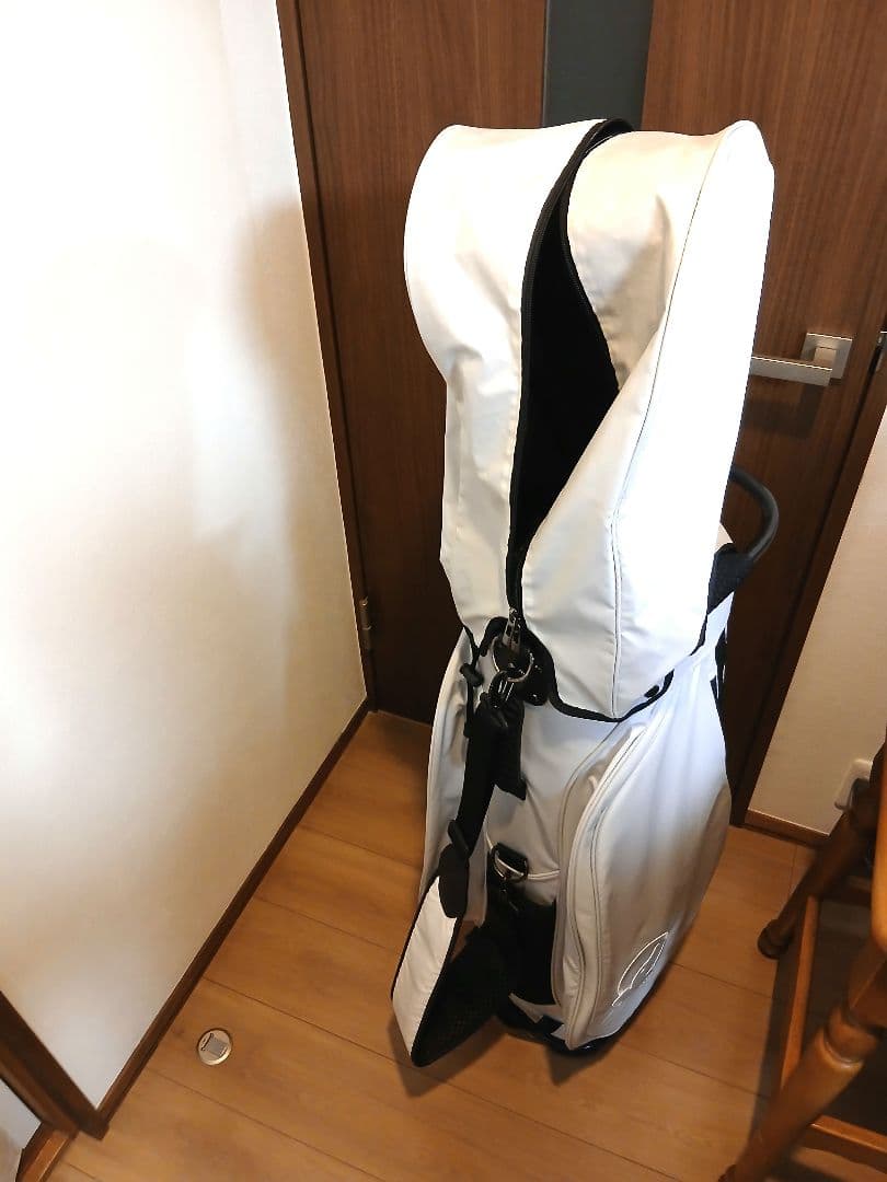 【mako 】本間ゴルフ キャディバッグ ホワイト