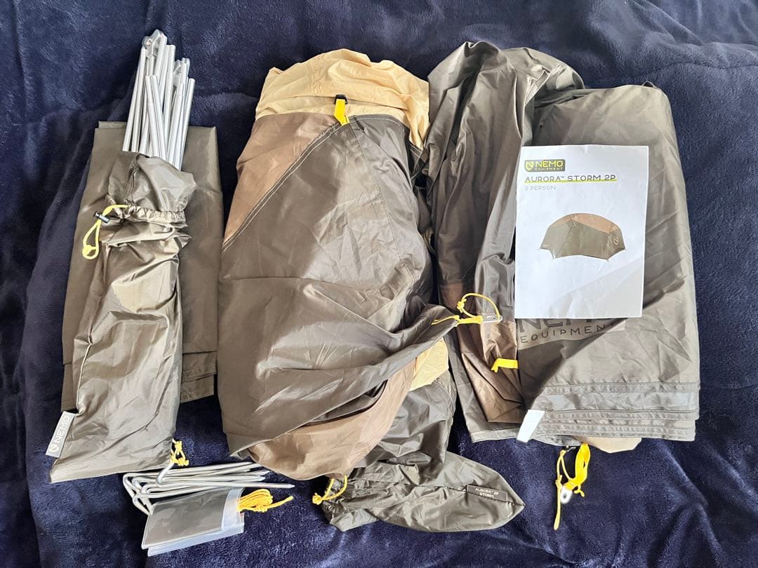 ニーモ オーロラストーム2P フットプリント付