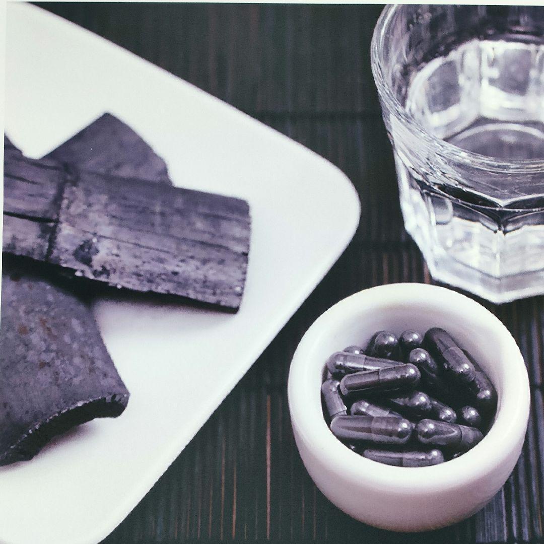 【値引】竹炭黒汁＋長命水】30粒×3月セット=¥17,640を