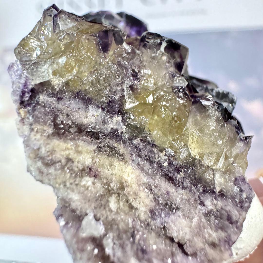 【D179】ナミビア オコルス フローライト 鉱物 標本 原石