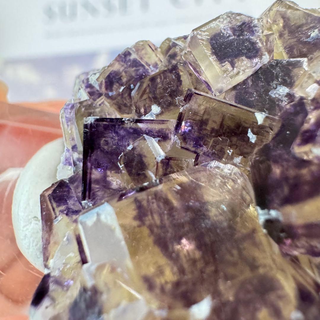 【D179】ナミビア オコルス フローライト 鉱物 標本 原石