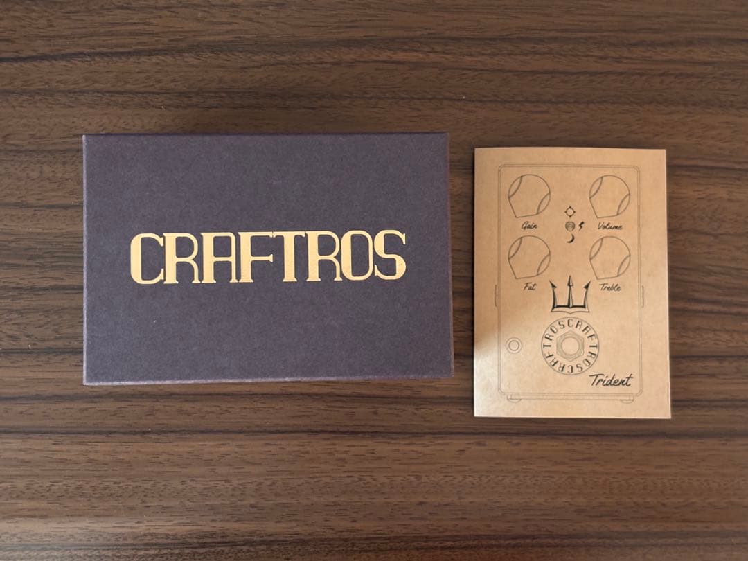 CRAFTROS Trident オーバードライブエフェクター
