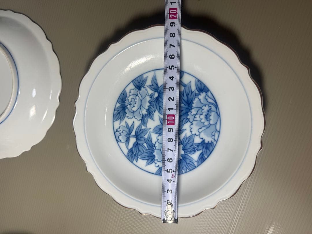 2082 深川製磁　まとめ売り　皿2客　碗4客　湯呑1客