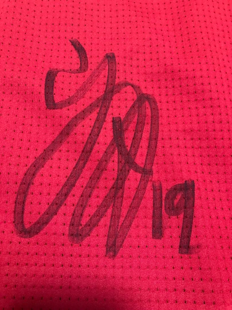 広島東洋カープ　床田♯19 直筆サイン入りハイクオリティユニフォーム　Mサイズ