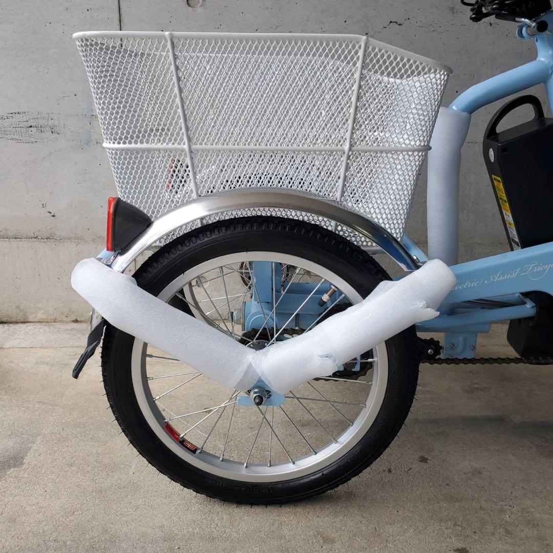 ほぼ未使用品!! Ashiraku Charlie 電動アシスト三輪自転車