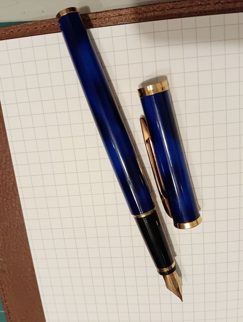 ウォーターマン　フェイスロマンスブルー　F