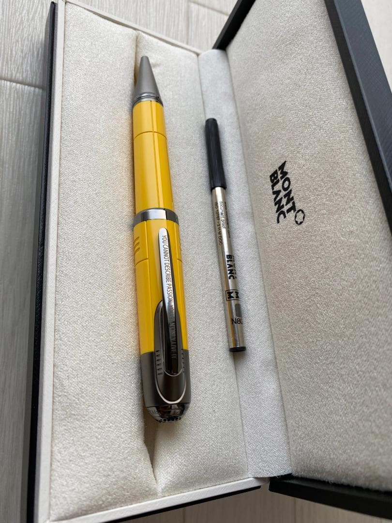 新品同様 モンブラン グレートキャラクターズ エンツォ・フェラーリ ボールペン