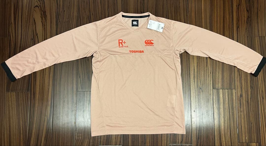【新品未使用】カンタベリー　R+　東芝ブレイブルーパス東京　選手支給Tシャツ　L