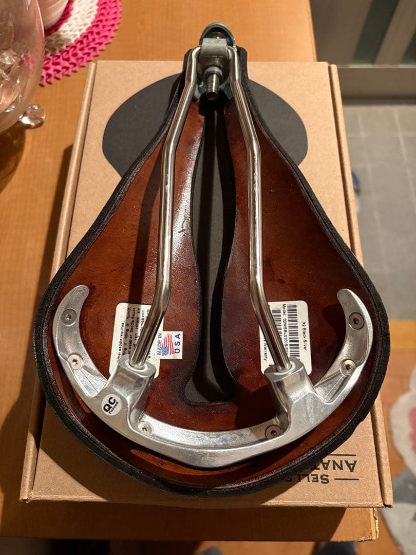 中古　美品！セラアナトミカ X2 BROOKS ブルックス　サドル