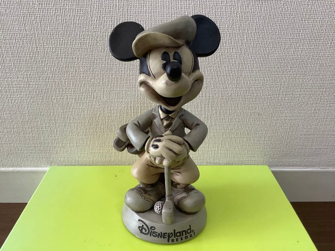 ミッキーマウス ディズニー ボブルヘッド　首振り　ゴルフ　フィギュア