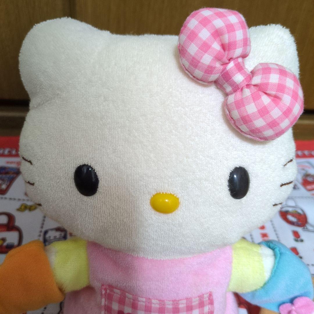 【希少レア】ハローキティ ・ハンドパペット・ぬいぐるみ