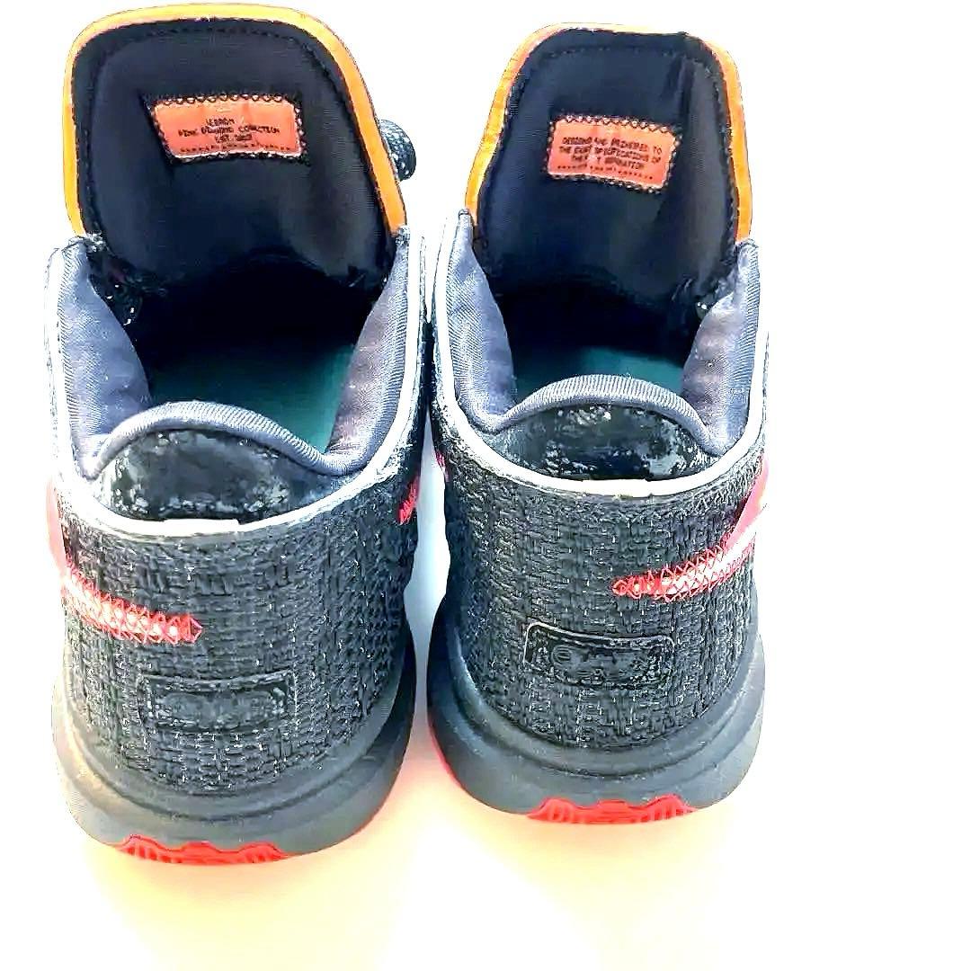 【美品/Sランク】NIKE レブロン20 26cm ブラック×レッド バッシュ