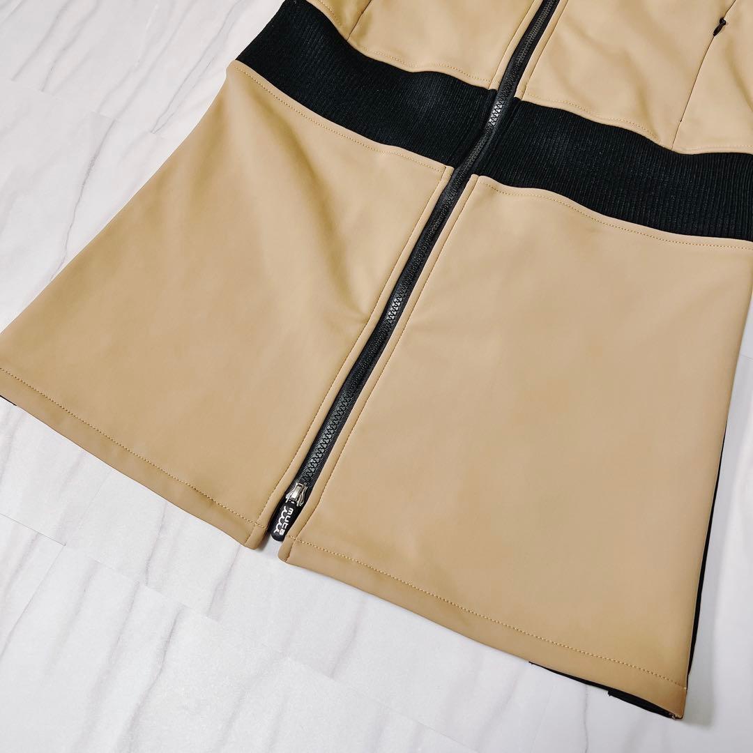 《未使用品》muta MARINE GOLF ナイロンジャージニットワンピース