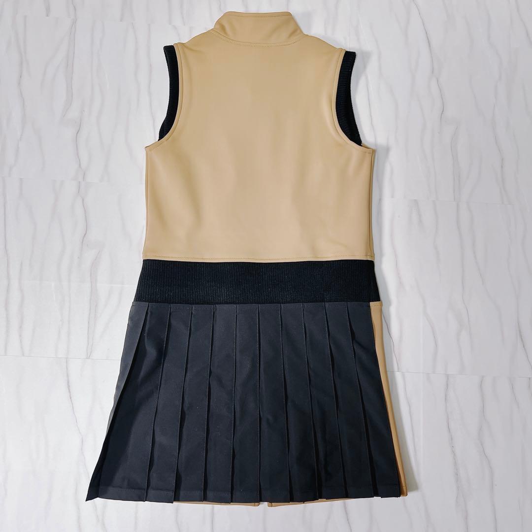 《未使用品》muta MARINE GOLF ナイロンジャージニットワンピース