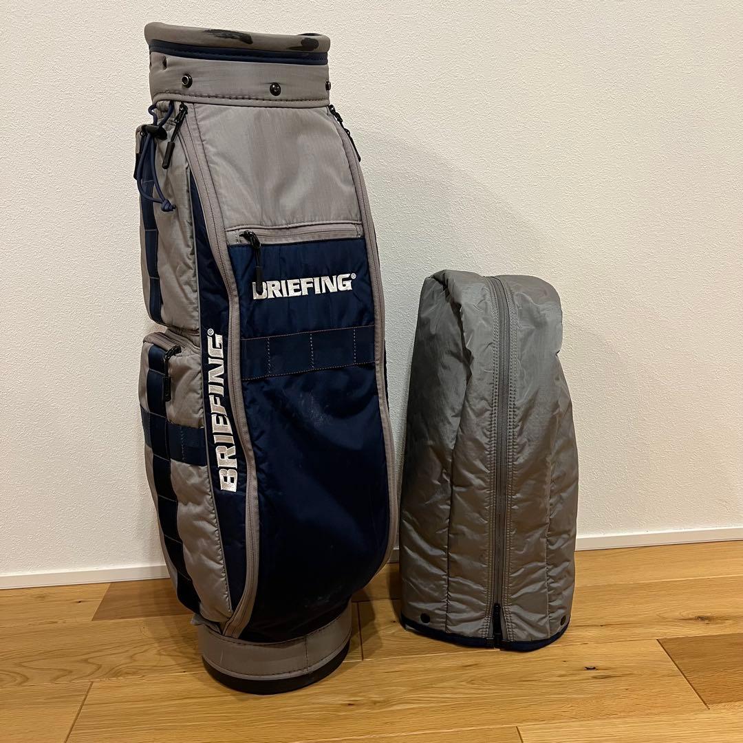 BRIEFING ブリーフィング キャディバッグ CR-6 コンビ ネイビー