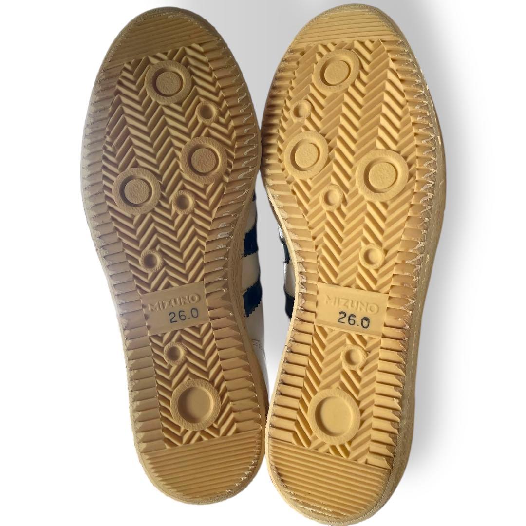 未使用品 ミズノ M-LINE トレーニングシューズ 26 昭和 レトロ エモい