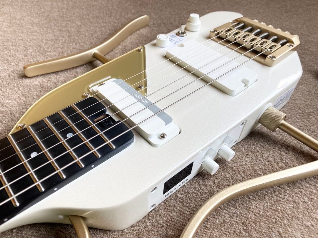 【超美品】Donner HUSH X PRO 新色ホワイトゴールド