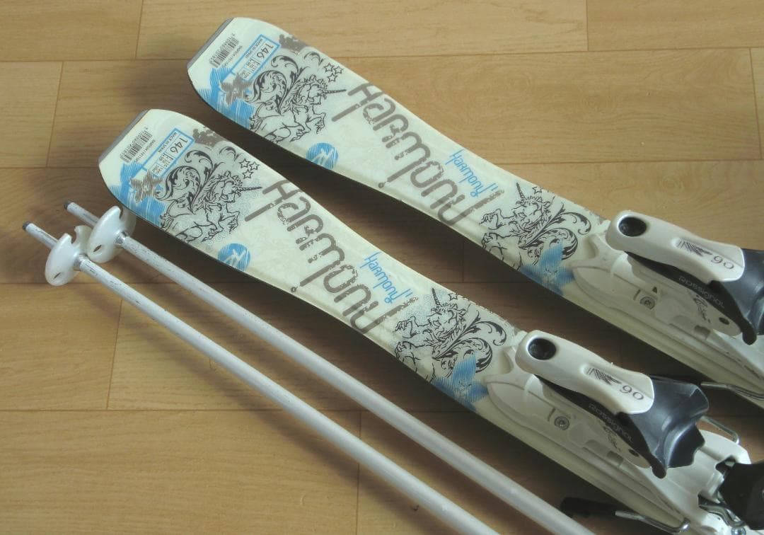 ■■送料無料■ロシニョール■女性用スキーセット■板142靴24.5■メンテ付■■