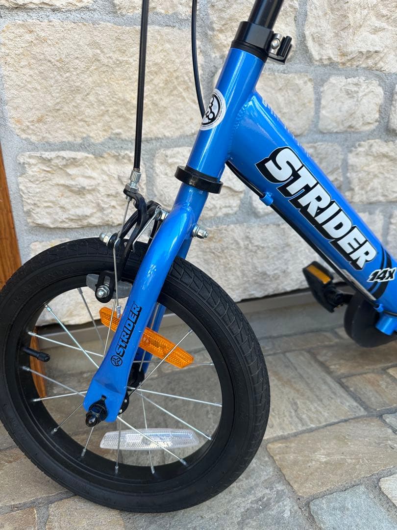 STRIDER 14x キッズバイク 青