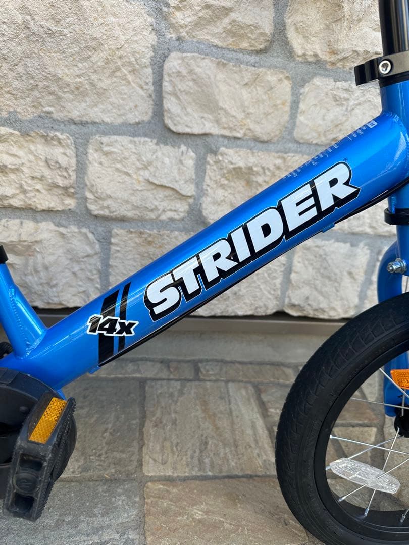 STRIDER 14x キッズバイク 青
